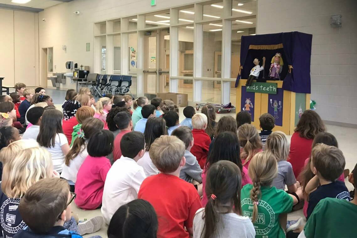 Kids Teeth wants to visit your school during Children's Dental Health Month