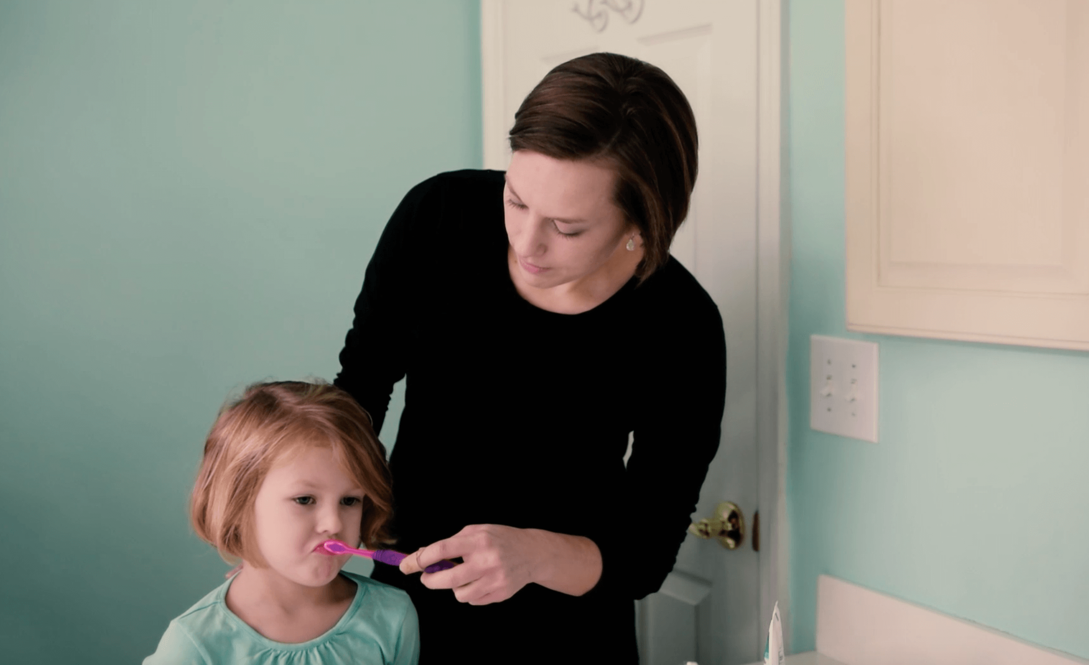 Struggling to brush your 5-8 year old's teeth?
