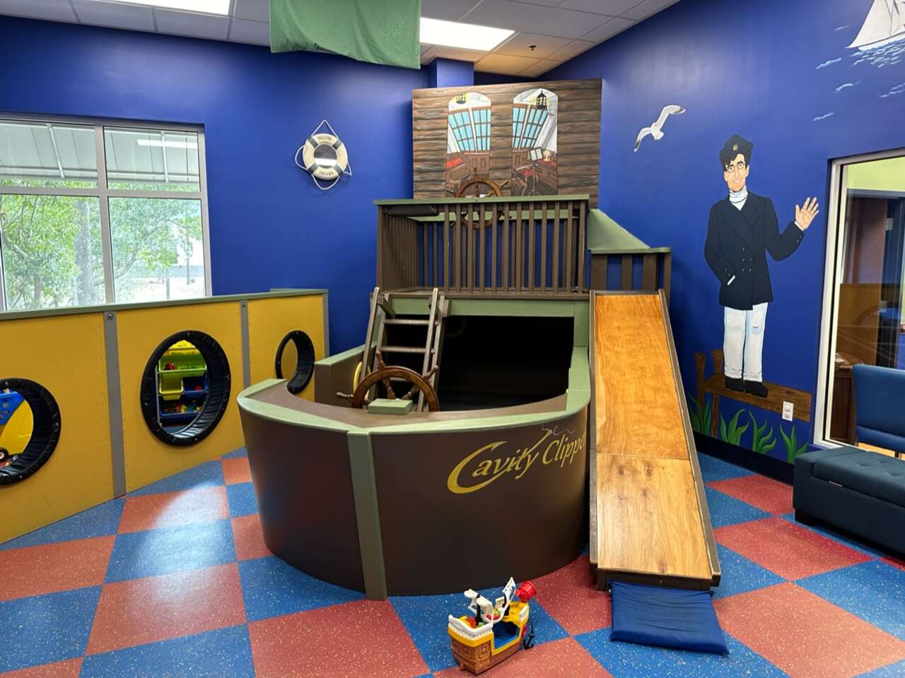 Can a visit to the dentist be like a visit to the playground?