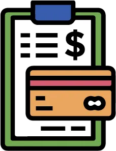 Financial form icon